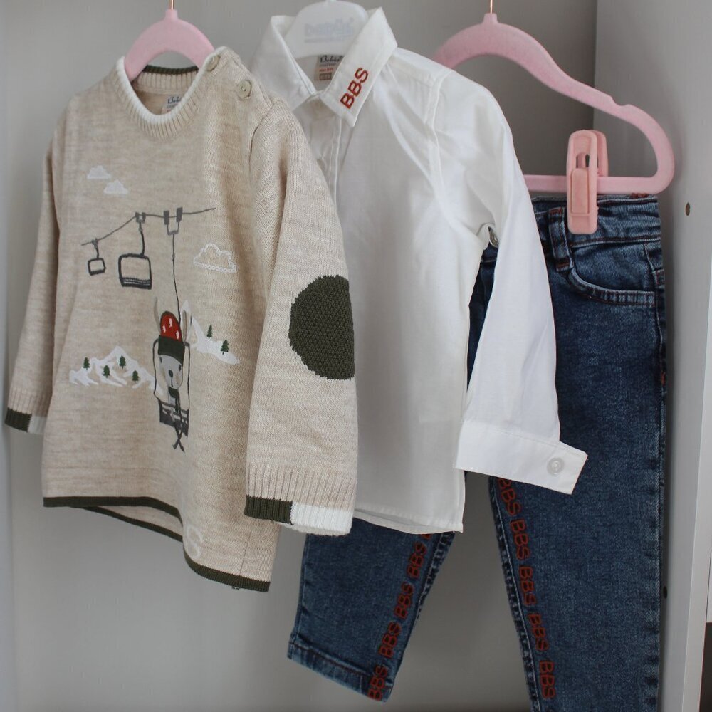 3 piece set for baby toddler boy